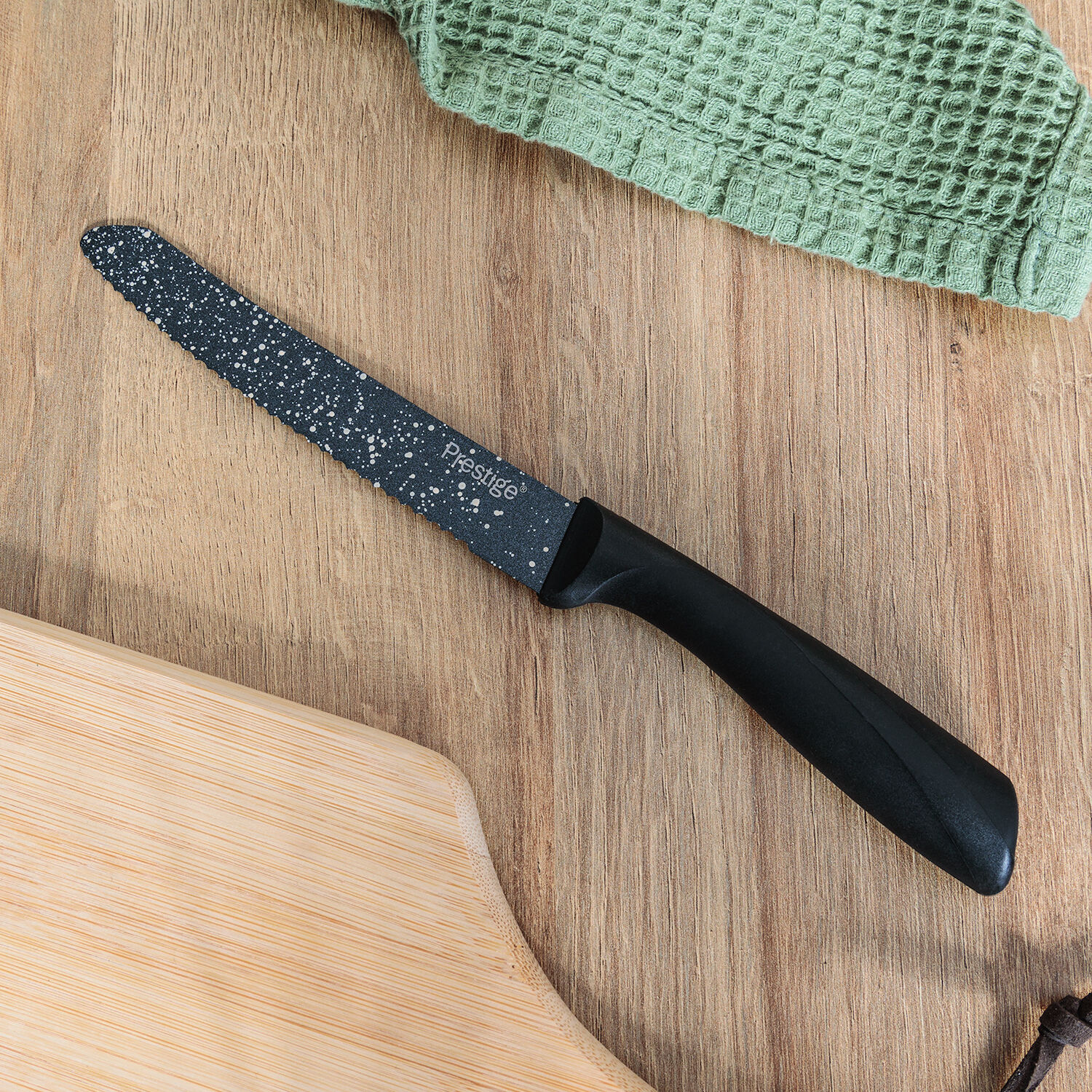 Prestige Stone Quartz Serrated Knife 5" Home Store + More